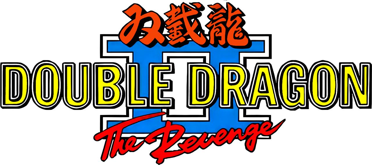 Double Dragon II logo for Famicom